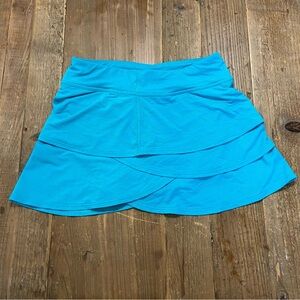 Athleta Girl Swing Skort Aqua Blue Medium (8-10)